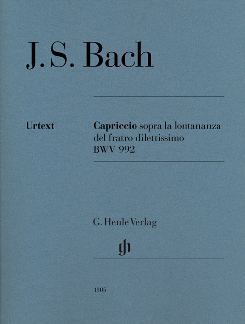 Bach J.s. Capriccio Sopra la Lontananza Piano Bach J.s. Capriccio Sopra la Lontananza Piano