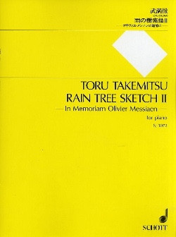 Takemitsu T. Rain Tree Sketch II Piano
