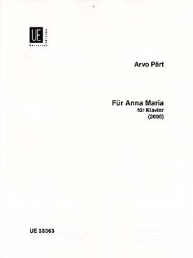 Part A. Fur Anna Maria Piano