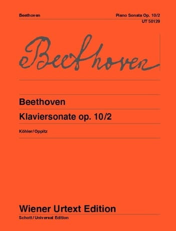 Beethoven L.v. Sonate N°6 OP 10 N°2 Piano-1