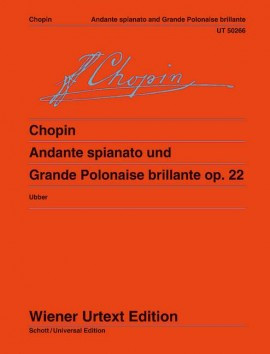 Chopin F. Andante Spianato Grande Polonaise OP 22 Piano-1