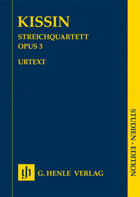 Kissin E. String Quartet Op. 3 Conducteur Kissin E. String Quartet Op. 3 Conducteur