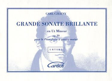 Czerny K. Grande Sonate Brillante UT Mineur OP 10 PIANO4 Mains
