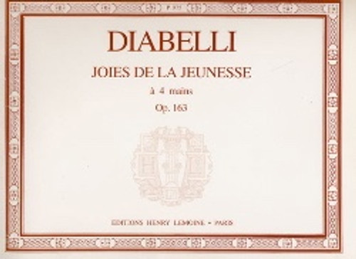 Diabelli A. Les Joies de la Jeunesse OP 163 Piano 4 Mains-2