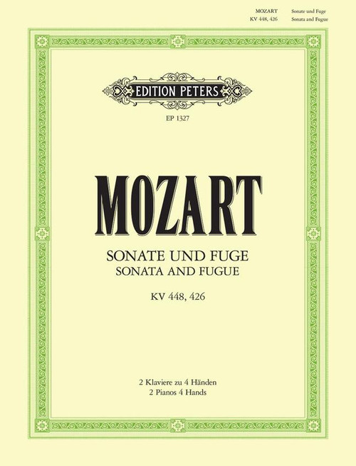 Mozart W.a. Sonate K 448 - Fugue K 426 2 Pianos