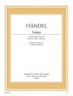 Haendel G.f. Largo Voix Moyenne