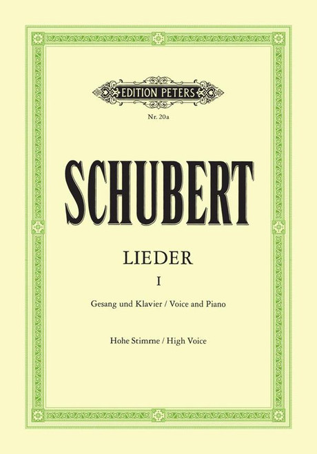 Schubert F. Lieder Vol 1 Voix Haute-1