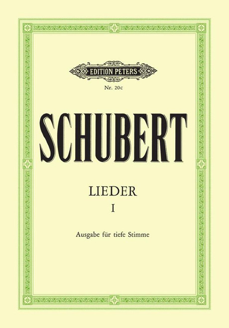Schubert F. Lieder Vol 1 Voix Basse-1