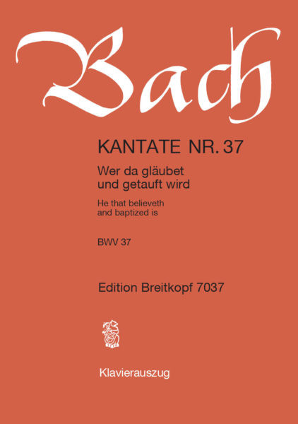 Bach J.s. Cantate Bwv 37 Chant Piano