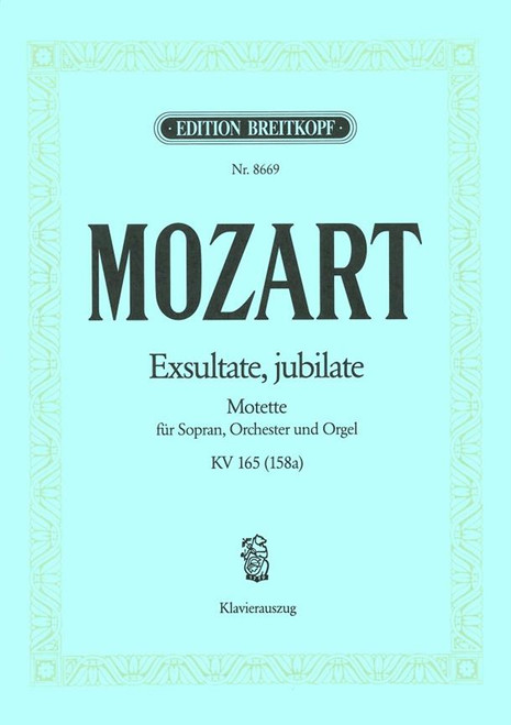 Mozart W.a. Exultate Jubilate KV 165 Choeur
