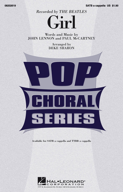 John Lennon/ Paul MC Cartney Girl Choeur Satb