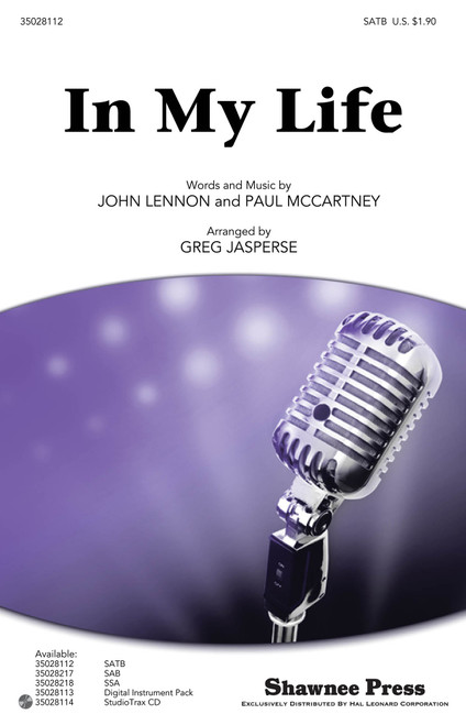 John Lennon IN MY Life Choeur Satb-1