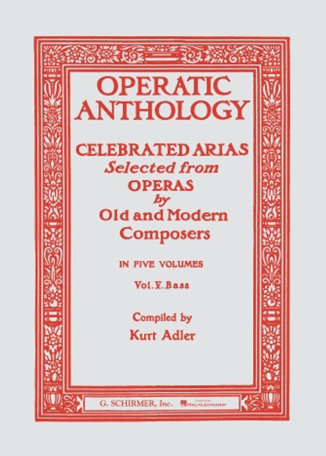 Operatic Anthology Vol 5 Basse