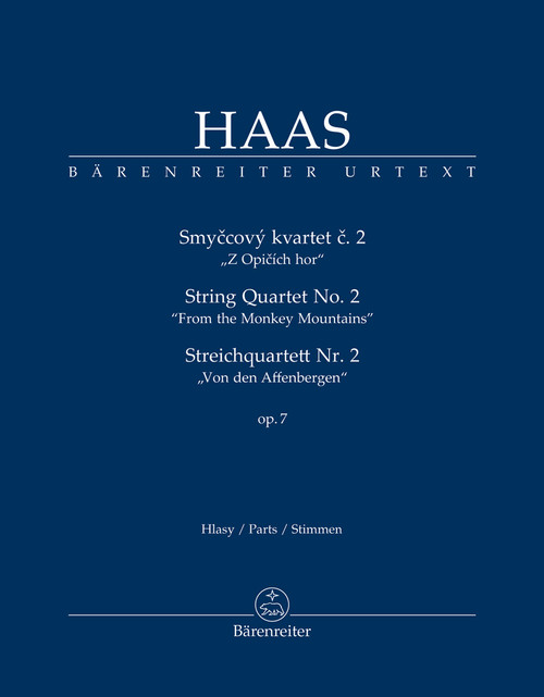 Haas P. Quatuor A Cordes N°2 OP 7