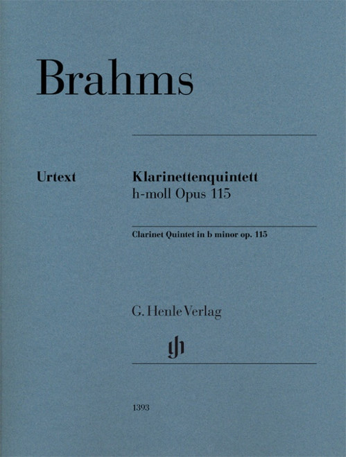 Brahms J. Quintette SI Mineur Clarinette et Cordes