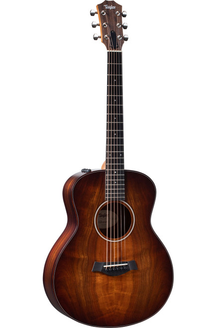 Taylor GS MINI-E Koa Plus Shaded Edgeburst Aerocase Taylor GS MINI-E Koa Plus Shaded Edgeburst Aerocase