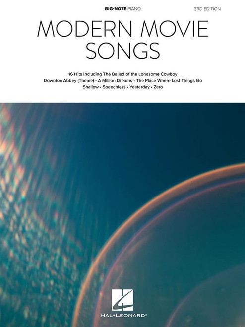 Modern Movie Songs 3 RD Edition Book Piano Modern Movie Songs 3 RD Edition Book Piano