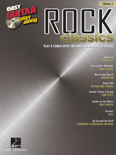 Rock Classics Easy Guitar PLAY-ALONG Vol 1