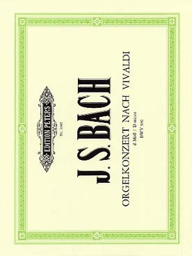 Bach J.s. Concerto Bwv 596 D'apres Vivaldi Orgue