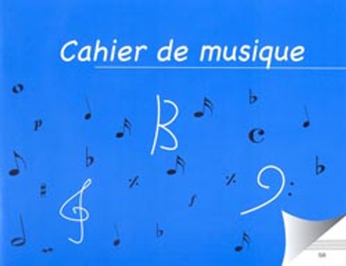 Cahier de Musique 8 Portees