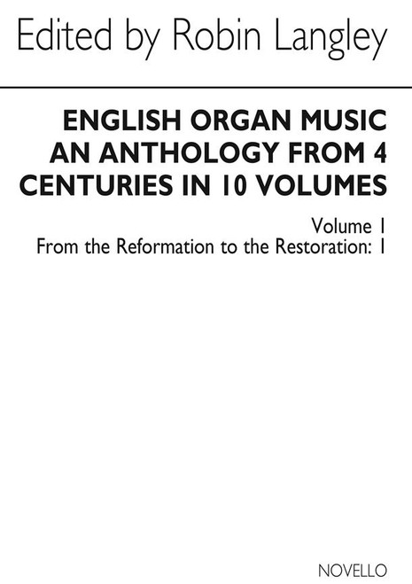 Anthology OF English Organ Music Book 01 Anthology OF English Organ Music Book 01