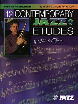 Mintzer B. 12 Contemporary Jazz Etudes BC Trombone - Cor - Tuba