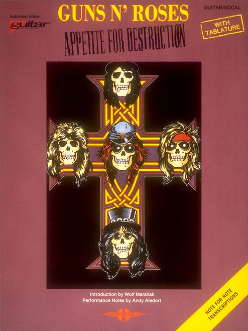 Guns N'roses Appetite For Destruction Guitare-1