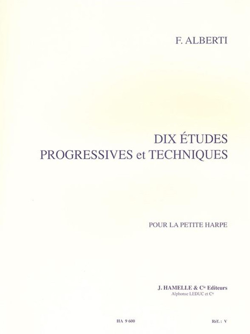 Alberti F. Etudes en Forme D'exercices Harpe Celtique