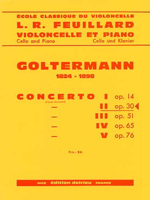 Goltermann G. Concertino N°2 OP 30 Violoncelle Goltermann G. Concertino N°2 OP 30 Violoncelle