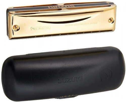 Harmonica Suzuki Promaster Valve MR350GVG Gold Sol Harmonica Suzuki Promaster Valve MR350GVG Gold Sol