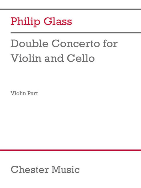 Glass P. Double Concerto Violon et Violoncelle Partie Violon