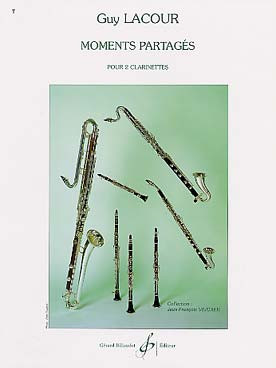 Lacour G. Moments Partages Clarinettes