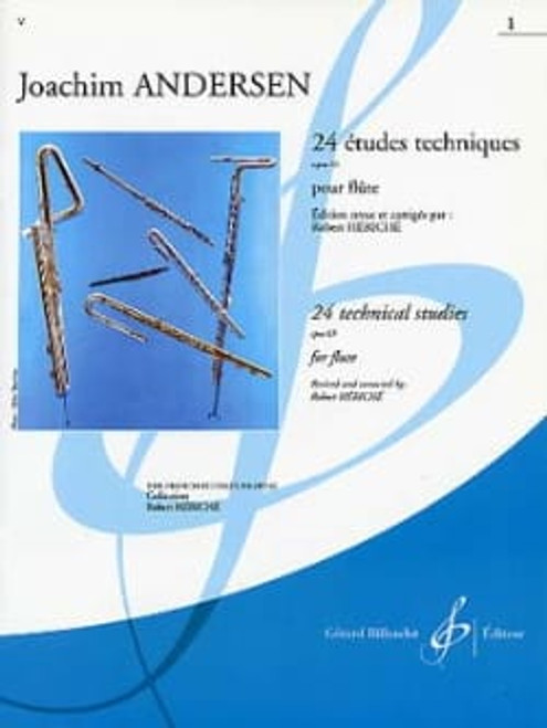 Andersen J. 24 Etudes Techniques OP 63 Vol 1 Flute