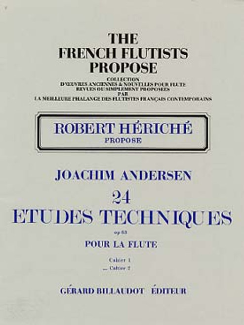 Andersen J. 24 Etudes Techniques OP 63 Vol 2 Flute