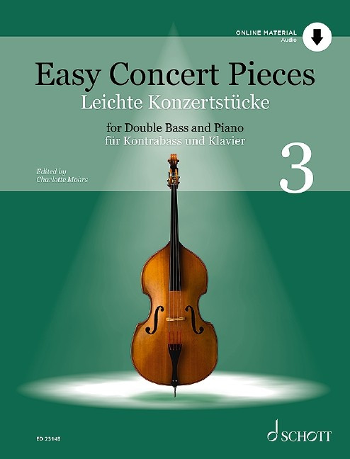Easy Concert Pieces Vol 3 Contrebasse
