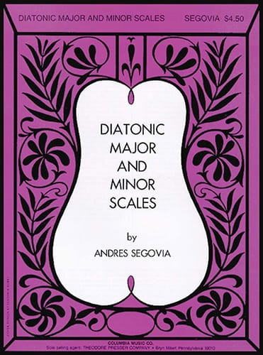 Segovia A. Diatonic Major And Minor Scales Guitare