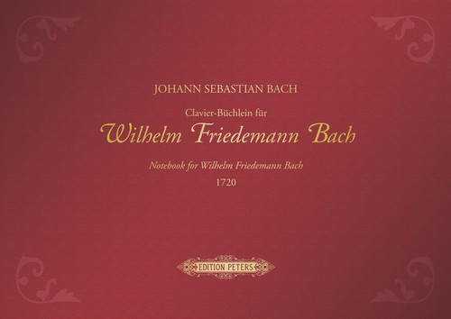 Notebook For Wilhelm Friedemann Bach 1720 Piano