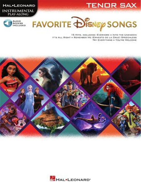 Favorite Disney Songs Saxophone Tenor
