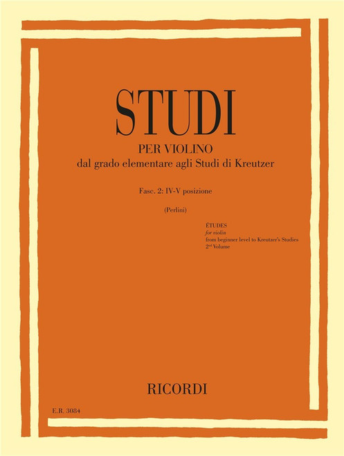 Studi Per Violino - Fasc 2:  4 - 5 Posizione Violon Studi Per Violino - Fasc 2:  4 - 5 Posizione Violon