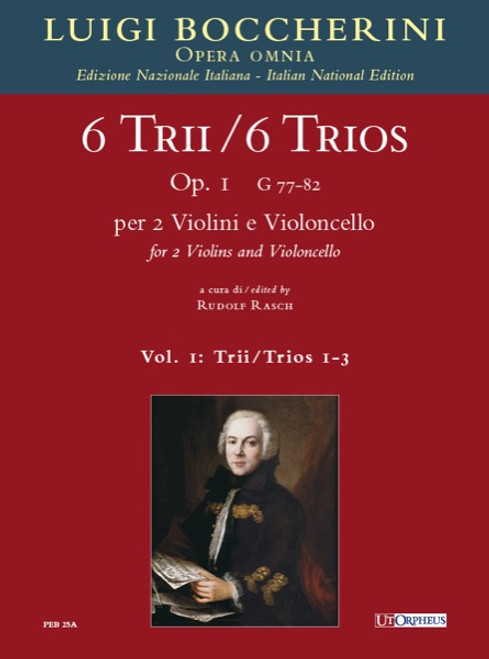 Boccherini L. Trios OP 1 Pour 2 Violons et Violoncelle