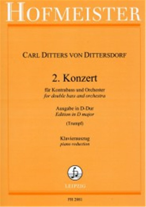 Dittersdorf K. Concerto N°2 RE Majeur Contrebasse