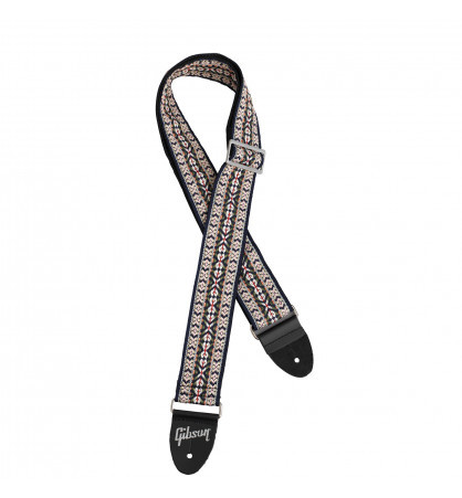 Sangle Gibson ASRET-GREEN The Retro Green Guitar Strap