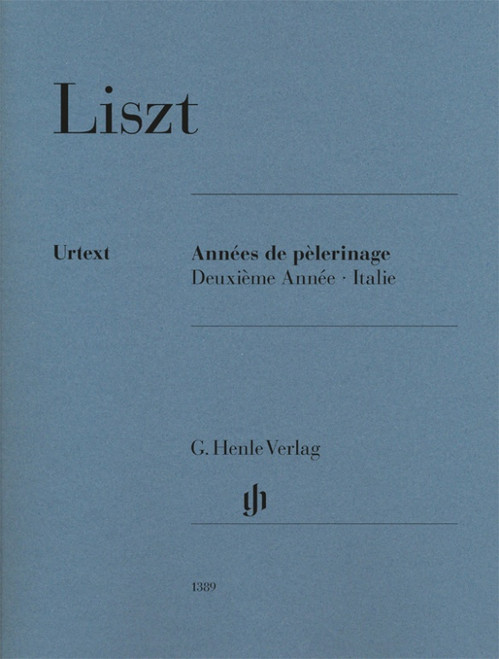 Liszt F. Annees de Pelerinage 2ME Annee Piano-2