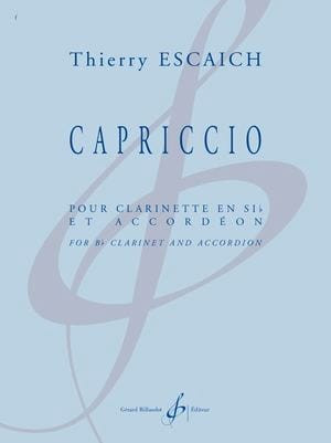 Escaich T. Capriccio Clarinette et Accordeon