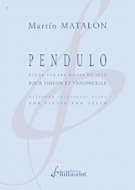 Matalon M. Pendulo Violon et Violoncelle