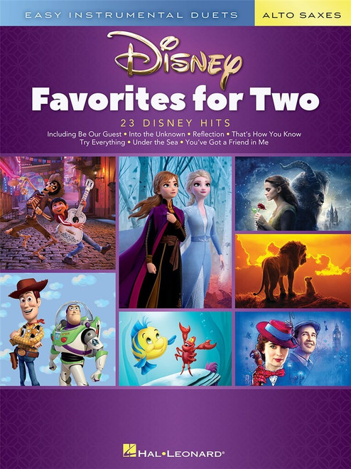 Disney Favorites For Two Saxos Alto