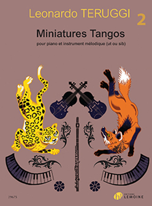 Teruggi L. Miniatures Tangos Vol 2 Piano et Instrument en UT OU Sib