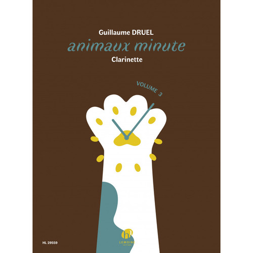Druel G. Animaux Minute Vol 3 Clarinette