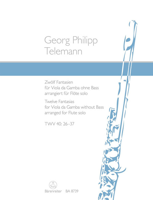 Telemann G.p. 12 Fantaisies Flute Solo