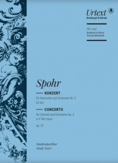 Spohr L. Concerto N°2 OP 57 Clarinette et Orchestre Conducteur Spohr L. Concerto N°2 OP 57 Clarinette et Orchestre Conducteur